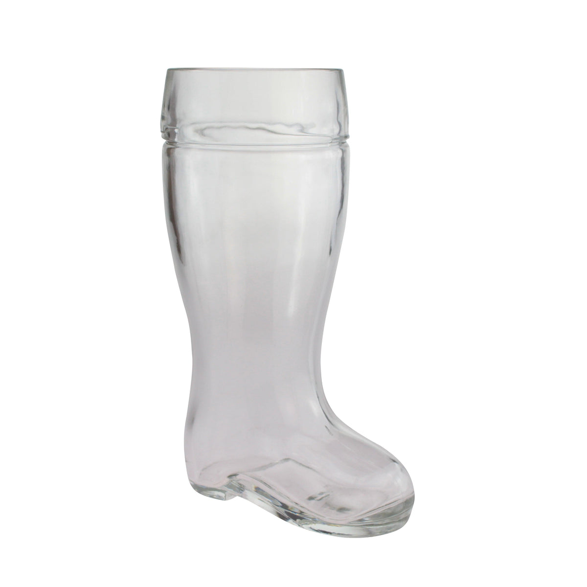 Stiefel Bierglas aus klarem Glas, perfekt für Bierliebhaber, festliche Anlässe und Oktoberfest