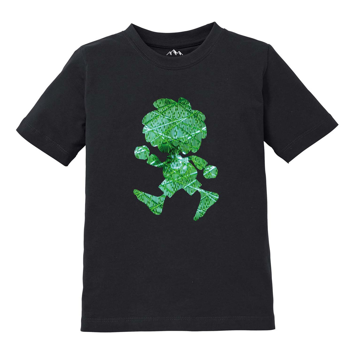 Pumuckl Kinder T-Shirt Ampel-Edition in Schwarz mit grünem Ampelmännchen-Design als Aufdruck