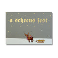 Glückwunschkarte "a scheens Fest - Christkind" - ohne Text