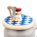 Bierdeckel Engel Aloisius "Harfe"