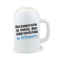 Bierkrug "Des konnst scho so macha"