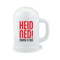 Bierkrug "Heid ned, moing a ned"