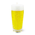 Boarische Bier-Kerze im Williglasl