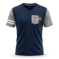 ®NFL x ®Pumuckl T-Shirt mit Brusttasche "Football"